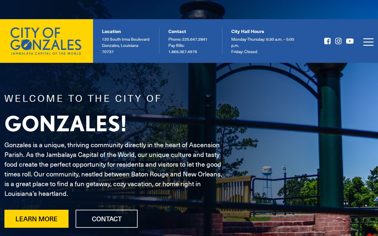 Gonzales court docket civic and City Hall information